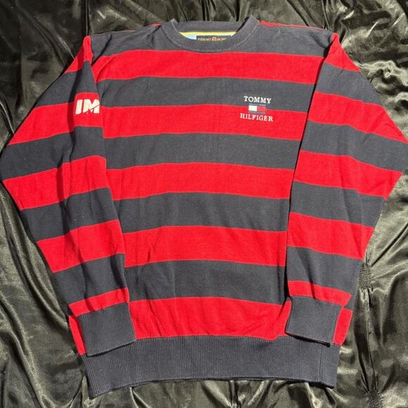 Tommy Hilfiger Sweaters - Tommy hilfiger red and black